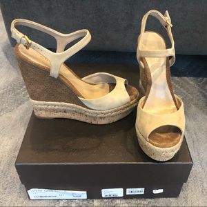 Gucci Wedge Sandals Size 35.5